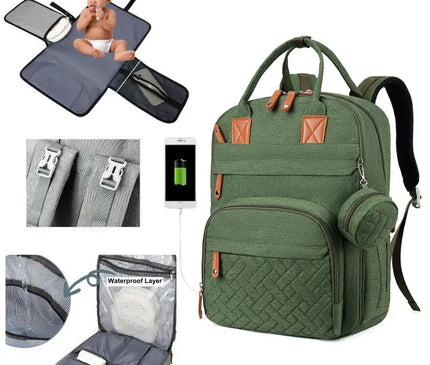 Sac Maternite Multifonction Voyage USB