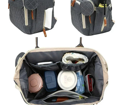 Sac Maternite à Dos Oxford Imperméable Coloré