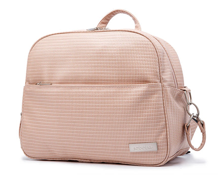 Sac Maternite à Dos Simili Cuir Texturé Imperméable