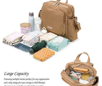 Sac Maternite Grande Capacité à Dos Imperméable
