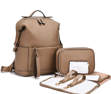 Sac Maternite Sac à Dos Élégant Complet