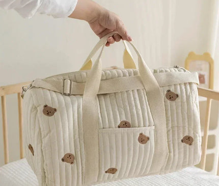 Sac Maternite Fourre-tout Voyage Imprimé Coton