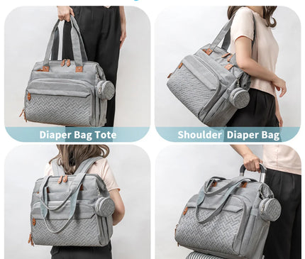 Sac Maternite Parents à Dos Tissu