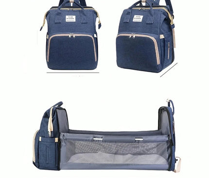 Sac Maternite Sac à Dos Lit Bébé Pliable