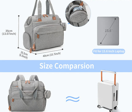 Sac Maternite Parents à Dos Tissu