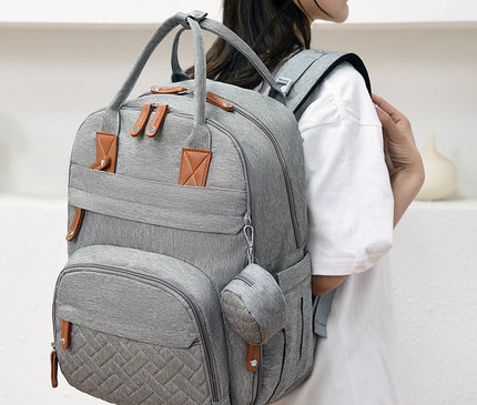 Sac Maternite Sac à Dos USB Imperméable