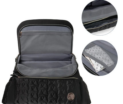 Sac Maternite à Dos Élégant Quilté