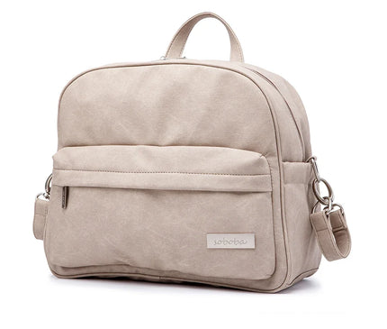 Sac Maternite à Dos Élégant Simili Cuir