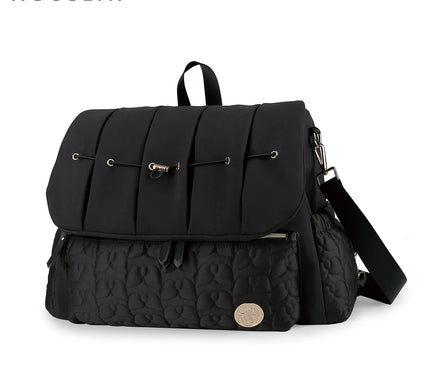 Sac Maternite à Dos Élégant Quilté