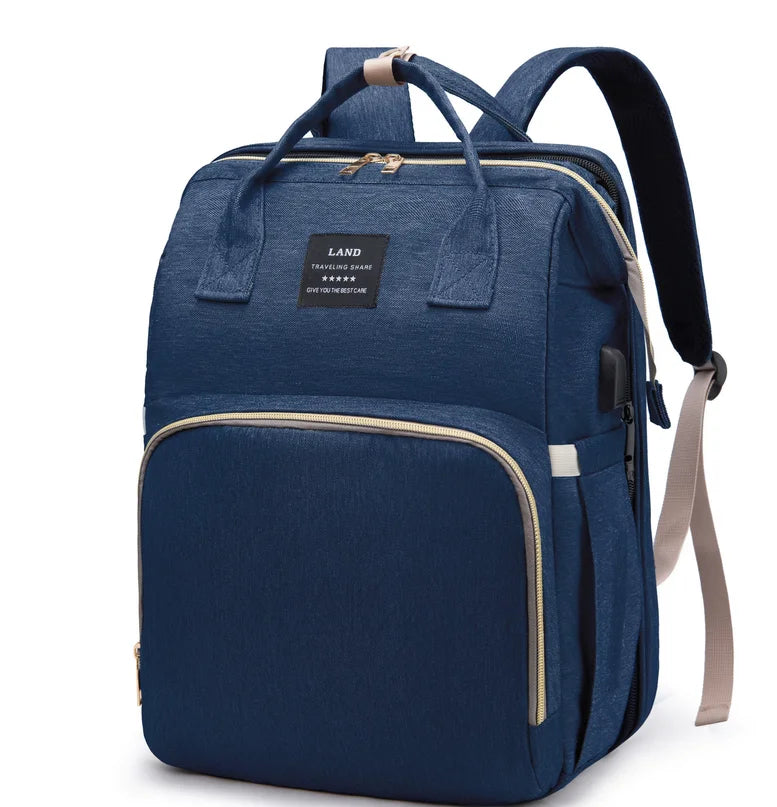 Sac Maternite à Dos Grande Capacité USB