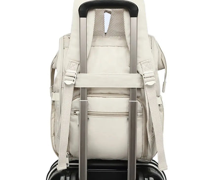 Sac Maternite Sac à Dos Imperméable Élégant Tissu