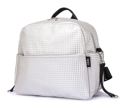 Sac Maternite à Dos Texturé Imperméable Stylé