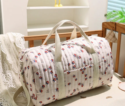 Sac Maternite Fourre-tout Voyage Imprimé Coton