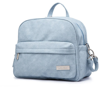 Sac Maternite à Dos Imperméable Élégant PU