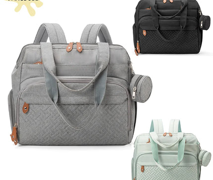 Sac Maternite Parents à Dos Tissu