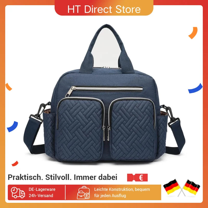 Sac Maternite Pratique Quilté Poches Isothermes