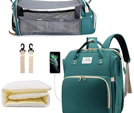 Sac Maternite Backpack Lit Repos Bébé USB