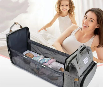 Sac à Dos Maternité Lit Convertible USB