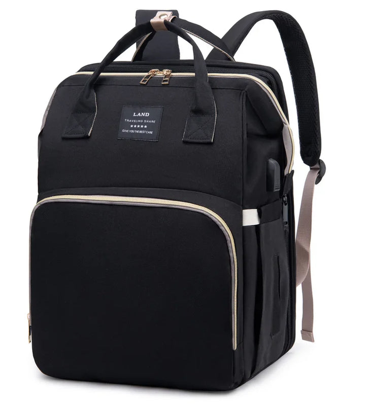 Sac Maternite Pliant Nomade Grande Capacité USB