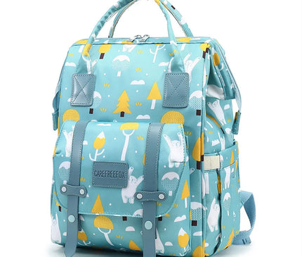 Sac Maternite Sac à Dos Imperméable Élégant Tissu
