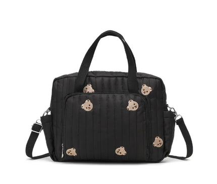 Sac Maternite matelassé imprimé floral pratique