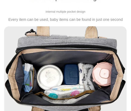 Sac Maternite Pliable Lit Bébé Sac à Dos