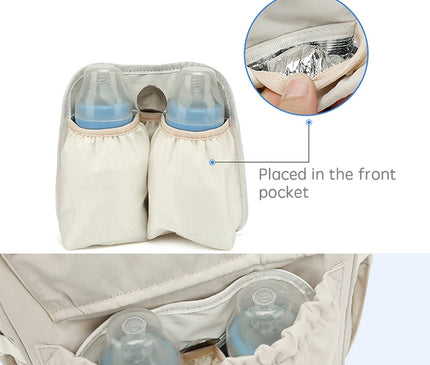 Sac Maternite à Dos Imperméable avec Crochets