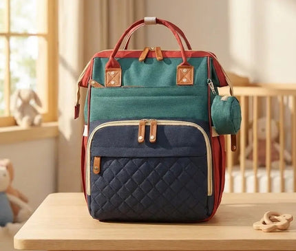 Sac Maternite à Dos Oxford Imperméable Coloré