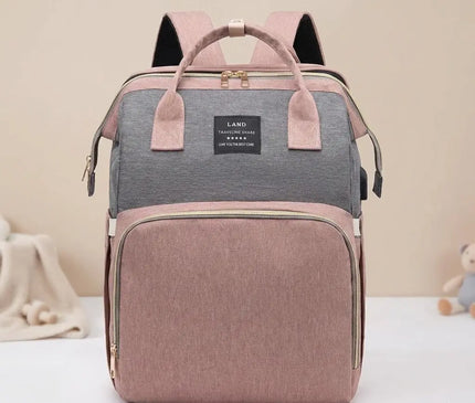 Sac à Dos Maternité Lit Convertible USB