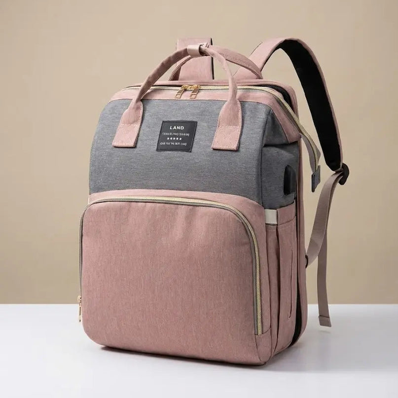 Sac à Dos Maternité Lit Convertible USB