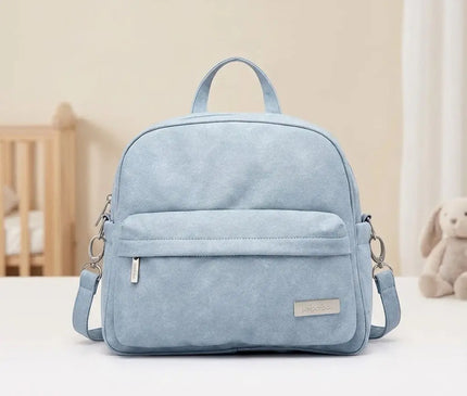 Sac Maternite à Dos Imperméable Élégant PU