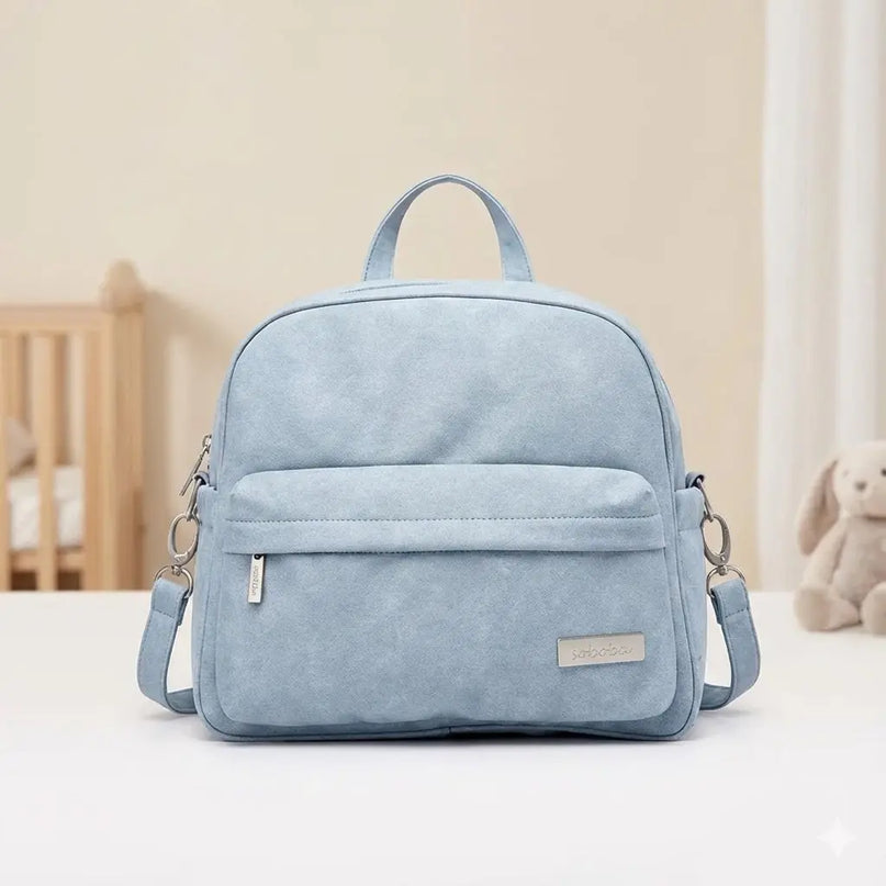 Sac Maternite à Dos Imperméable Élégant PU