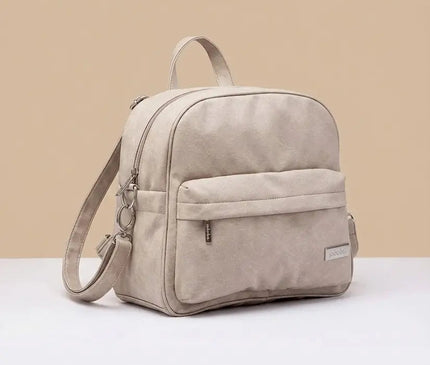 Sac Maternite à Dos Élégant Simili Cuir