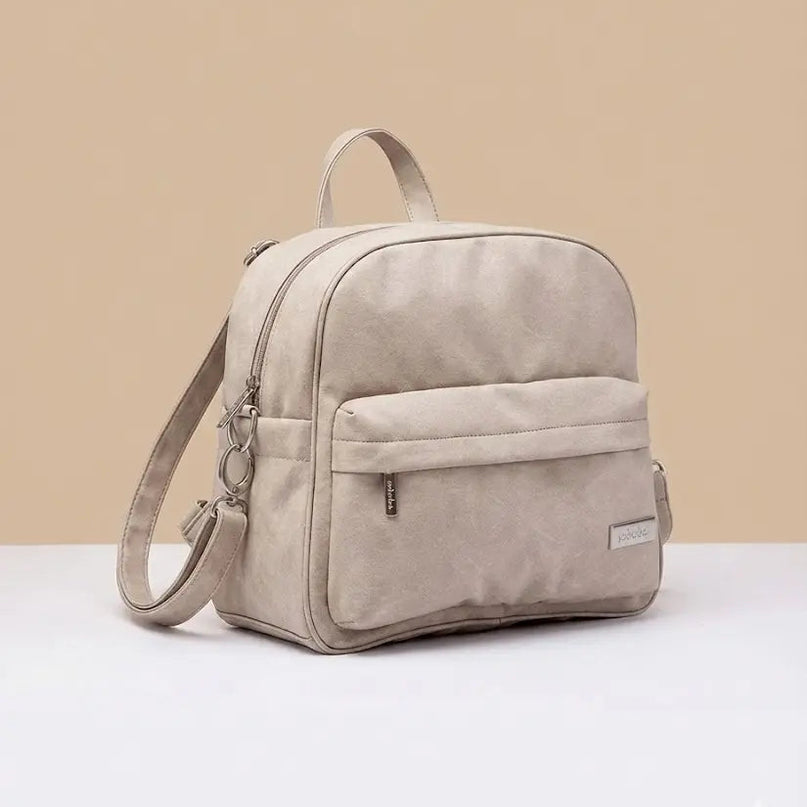 Sac Maternite à Dos Élégant Simili Cuir