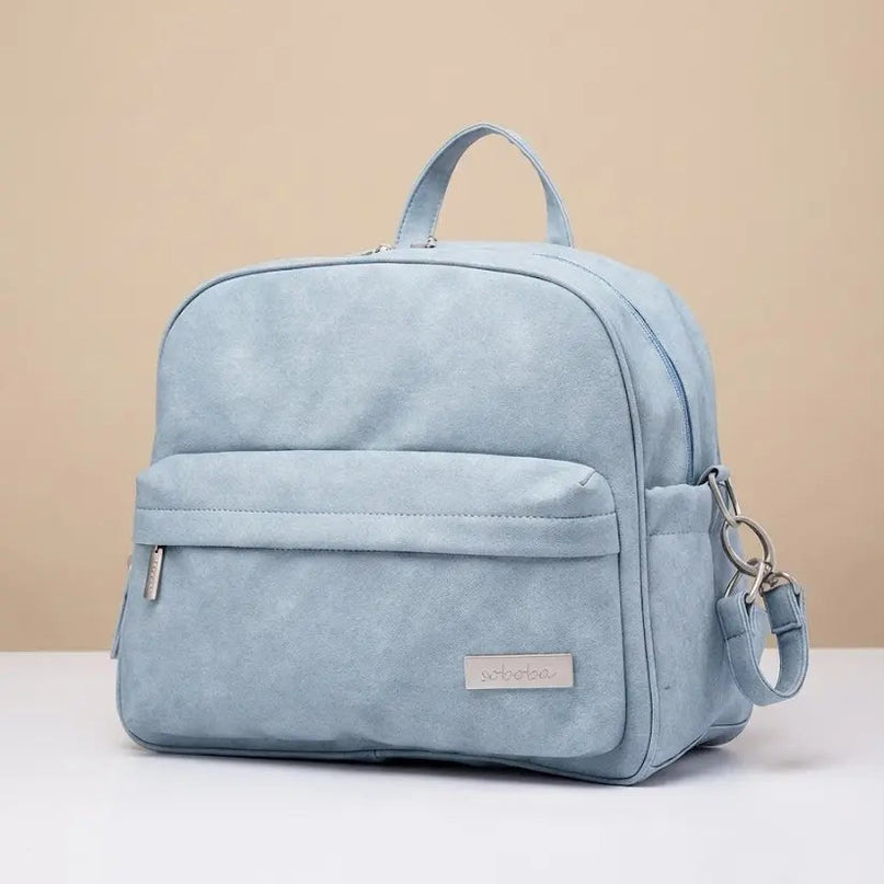 Sac Maternite à Dos Imperméable Élégant PU