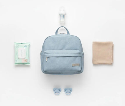 Sac Maternite à Dos Imperméable Élégant PU