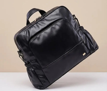 Sac Maternite Élégant Cuir Imperméable Grande Capacité
